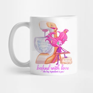 Baked with love, the Candy Queen Mug